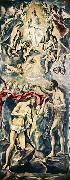 El Greco Taufe Christi Spain oil painting artist